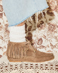 Freda Salvador Camila in sesame suede