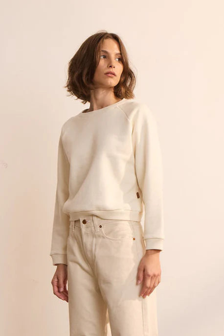 Jamie Haller The Daily Sweatshirt in Natural White