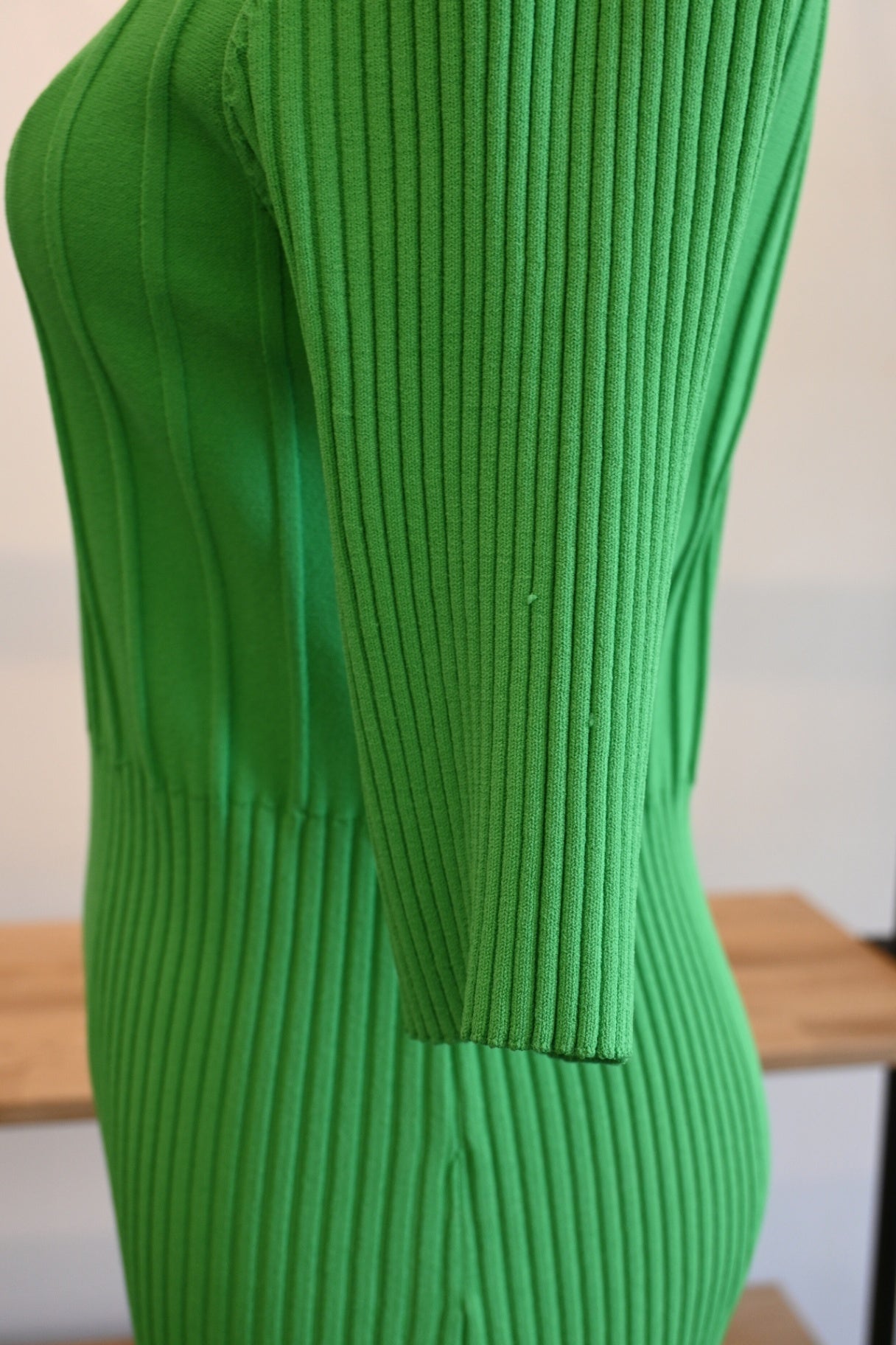FRAME Mixed Rib Sweater Dress