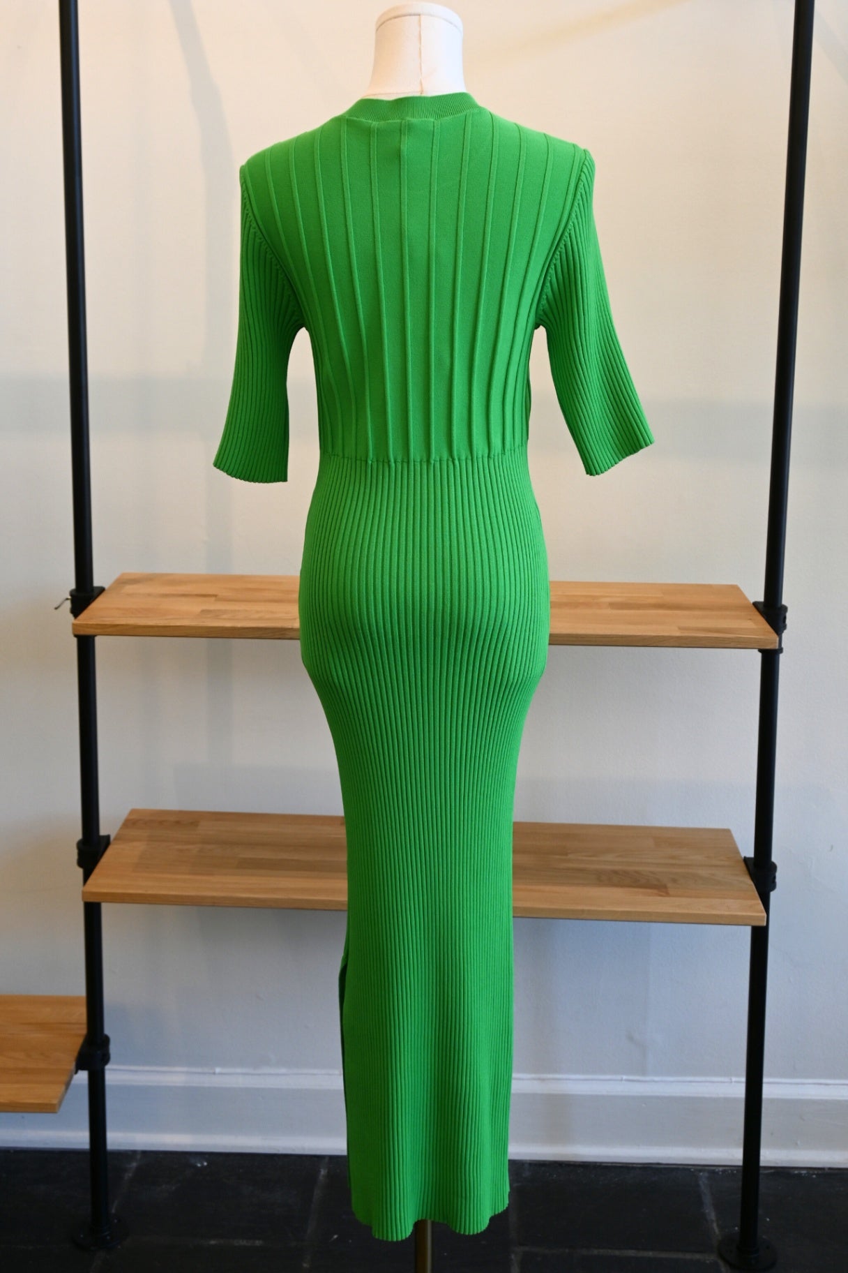 FRAME Mixed Rib Sweater Dress