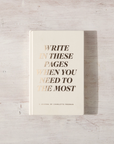 Thought Catalog - Write In These Pages Journal
