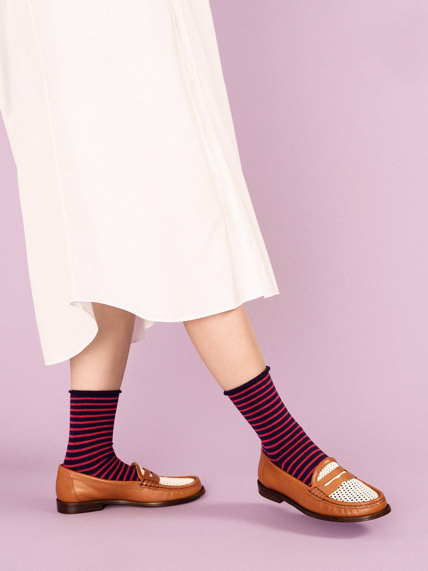 Nautical Stripe Crew: Blue / OS