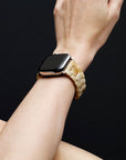 Machete Apple Watch Band in Sand Shell: Silver Hardware