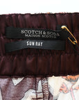 Scotch & Soda Floral Satin Joggers