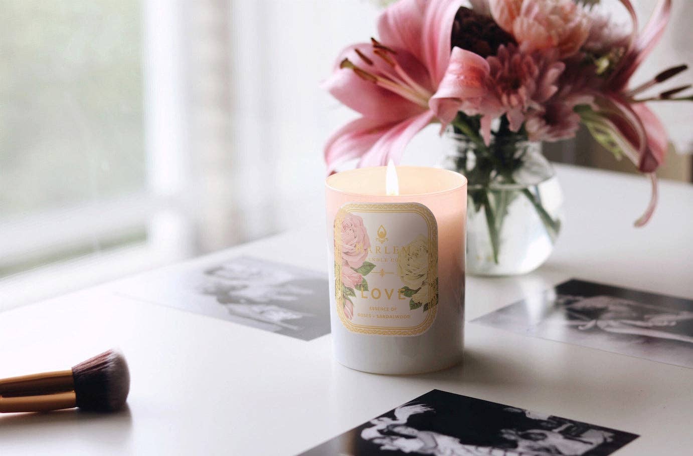"Love" Luxury Candle