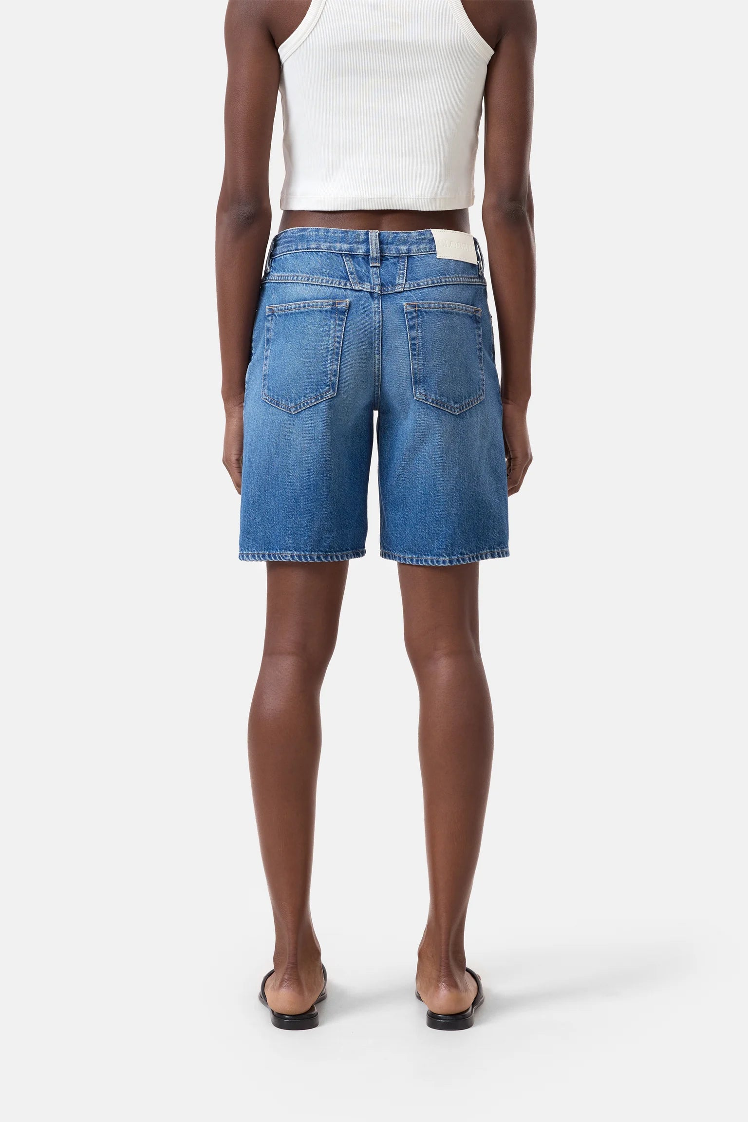 Closed Jinnie Mid-Blue Denim Shorts