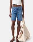 Closed Jinnie Mid-Blue Denim Shorts