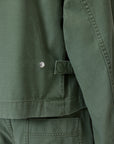 Closed Matcha Green Cropped Field Jacket