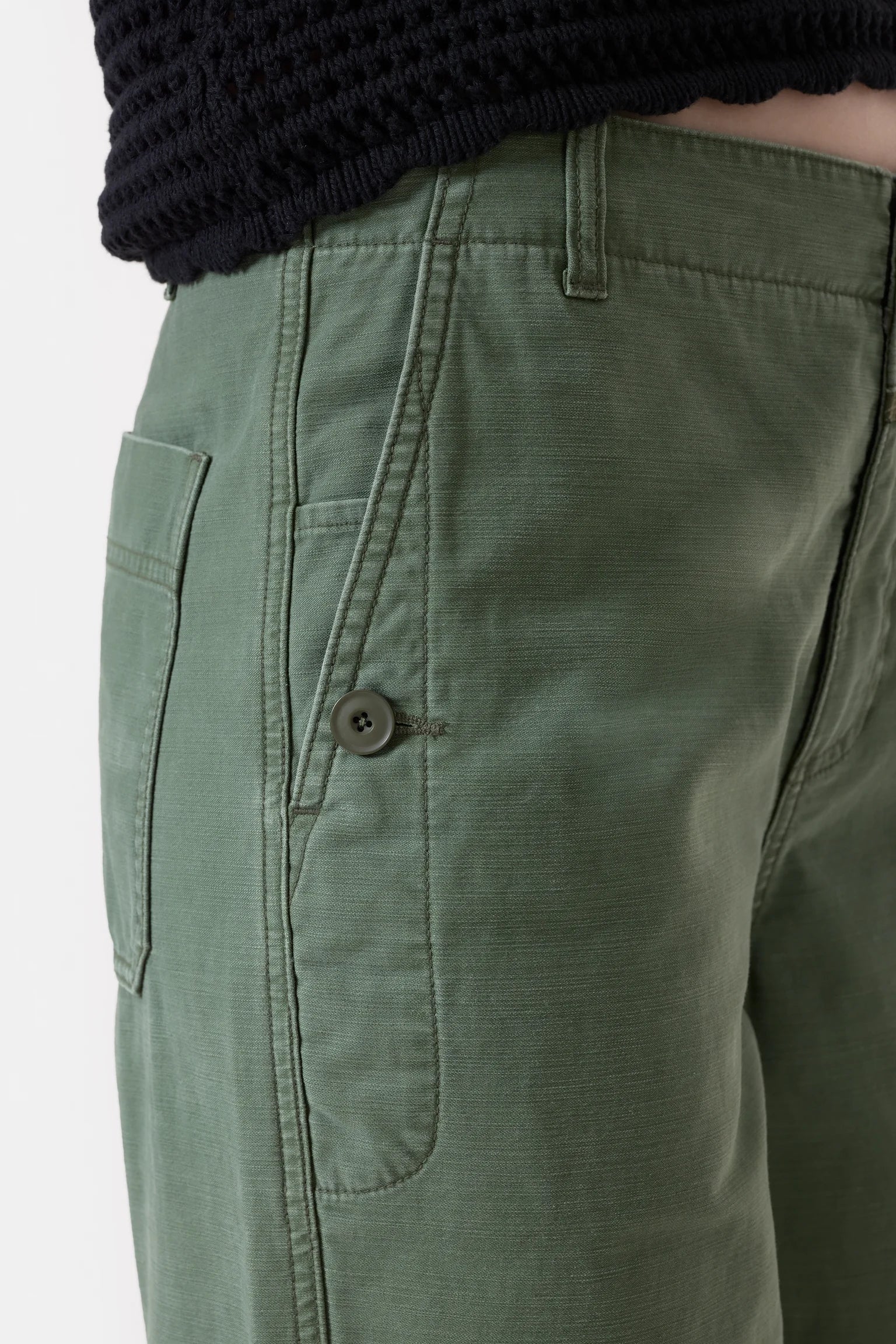 Closed Matcha Green Rovea Relaxed Pants