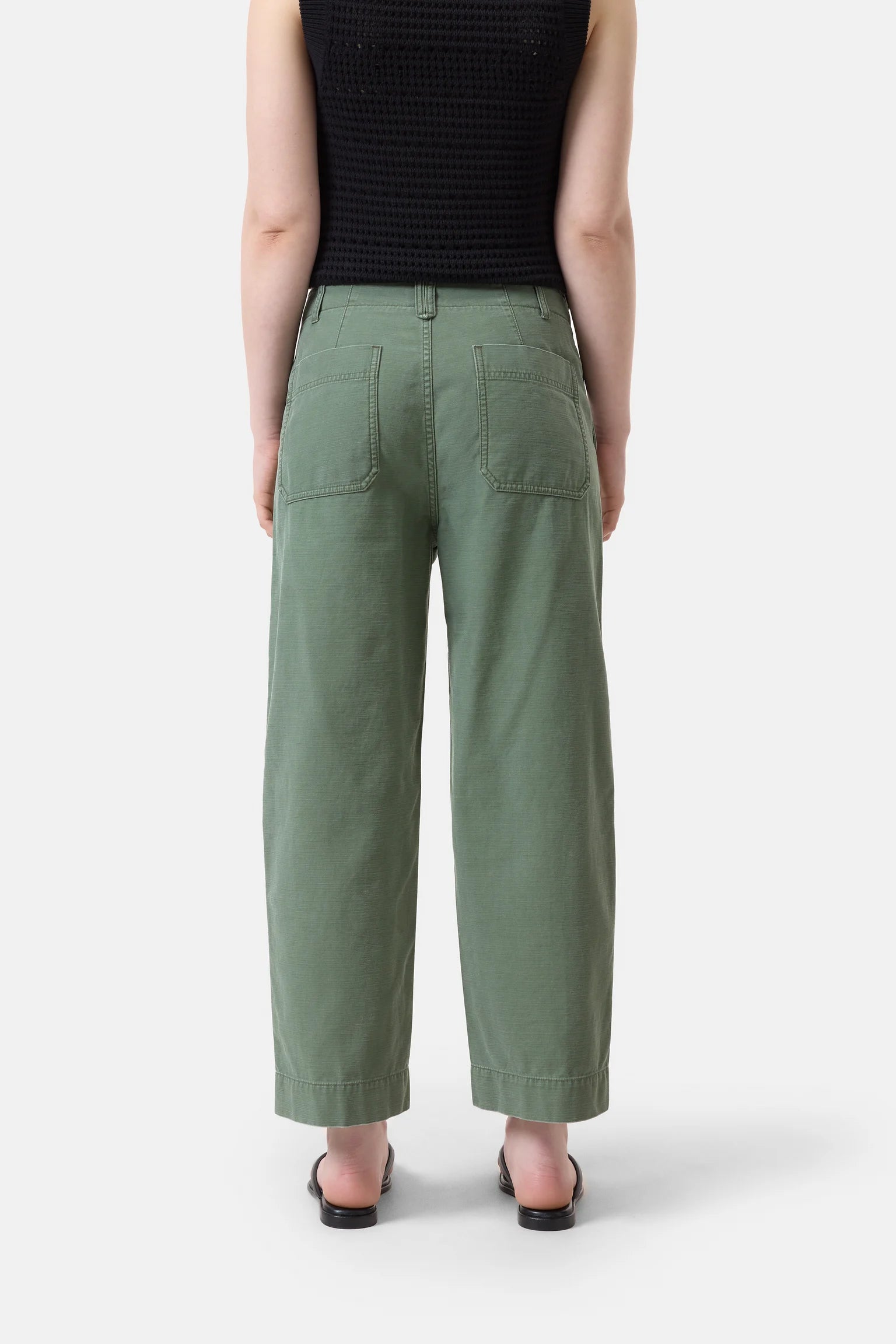 Closed Matcha Green Rovea Relaxed Pants