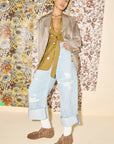 Freda Salvador Camila in sesame suede