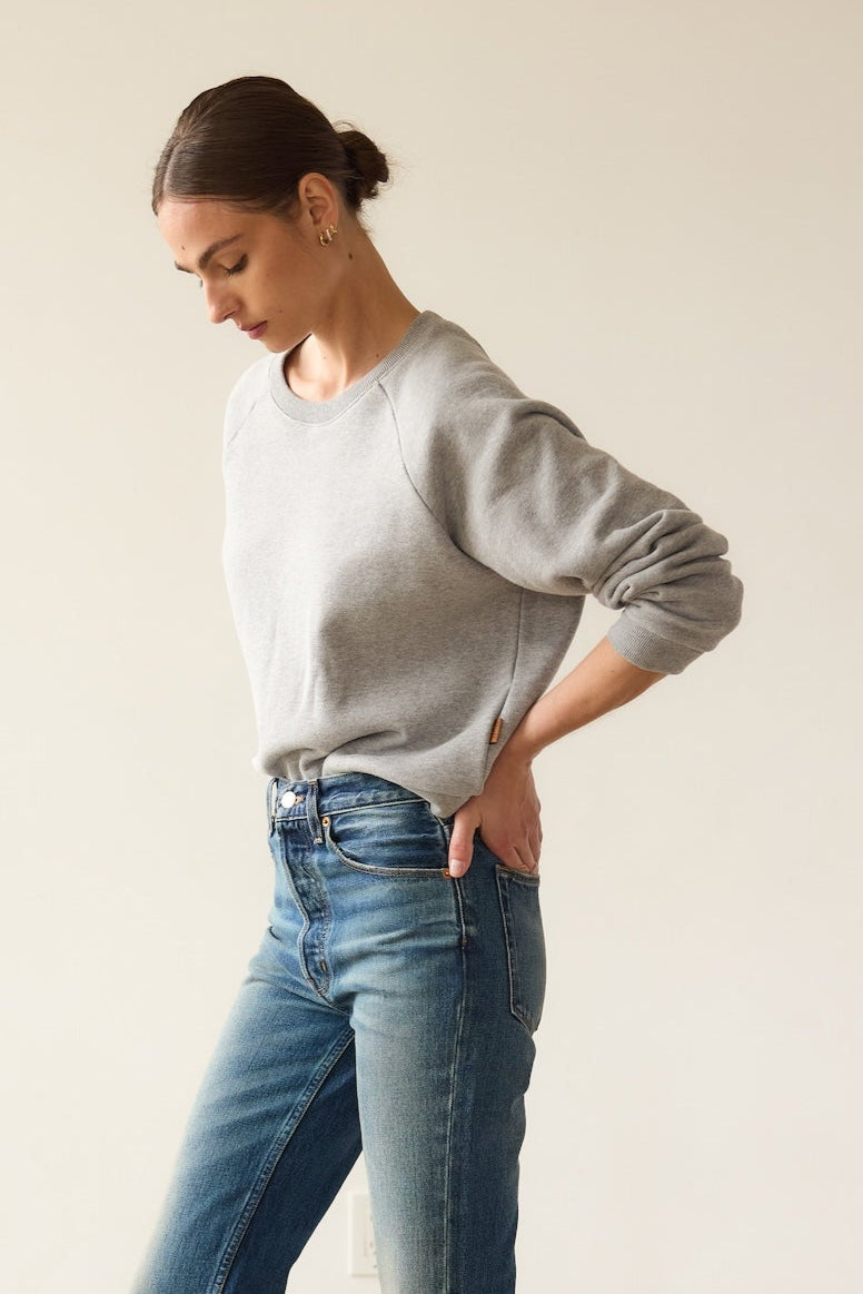 Jamie Haller The Daily Sweatshirt in Heather Grey
