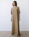 Jamie Haller Gold Lame Goddess Dress
