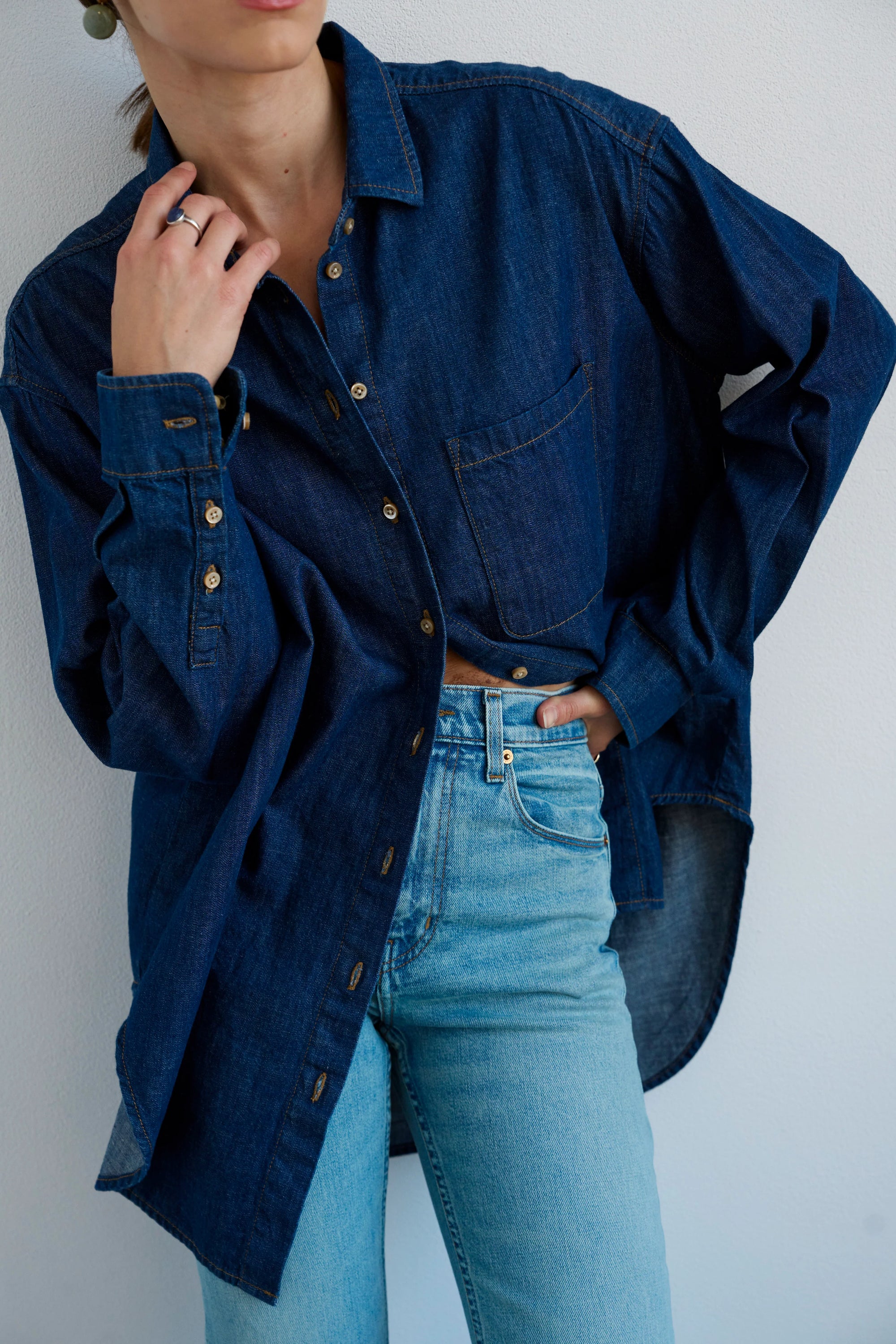 Jamie Haller Raw Rinse The Essential Shirt