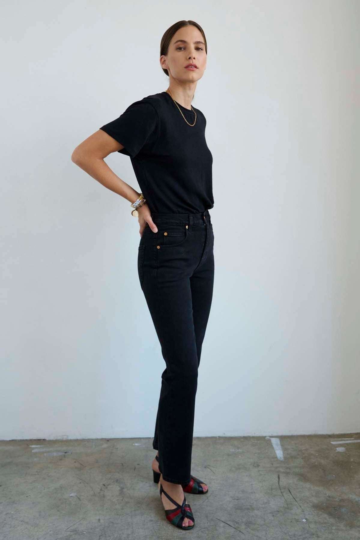 Jamie Haller The Kenickie Jean in Washed Black