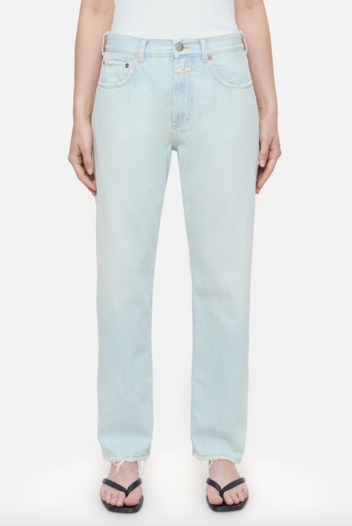Closed Jonta Extreme Light Wash Denim Jeans