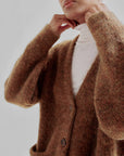 Sayaka Davis Mohair Cardigan in Spices