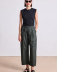 Apiece Apart Spa Pleat Pant in Rosin