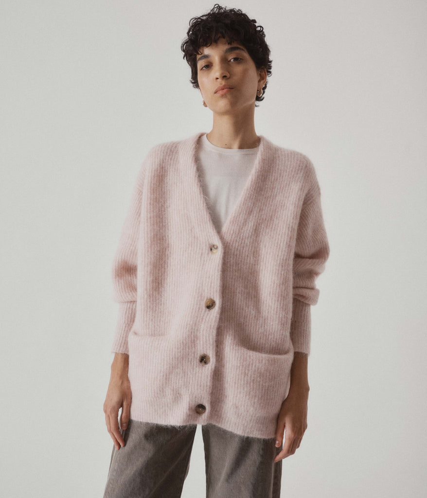 Sayaka Davis Blush Mohair Cardigan – Pivot