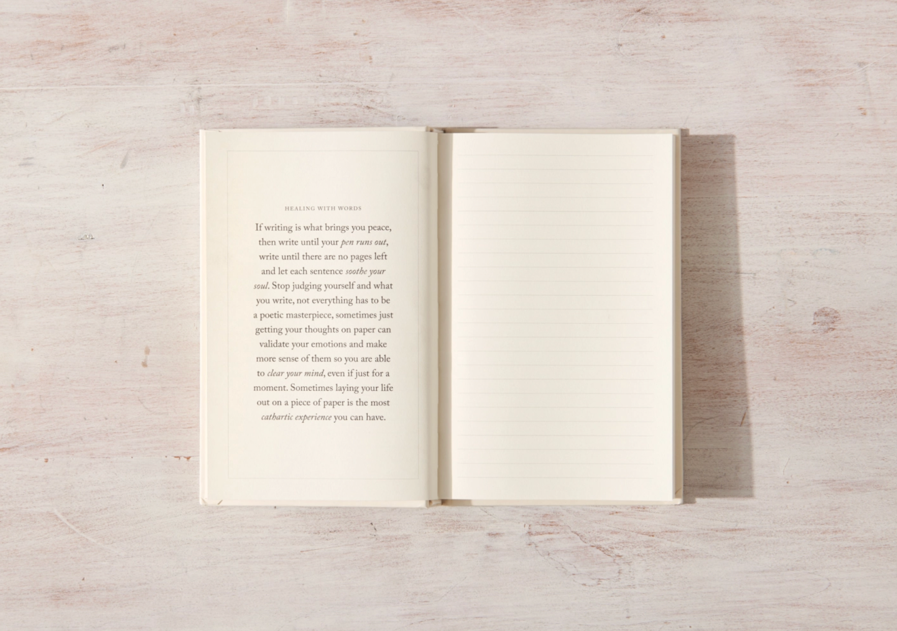 Thought Catalog - Write In These Pages Journal