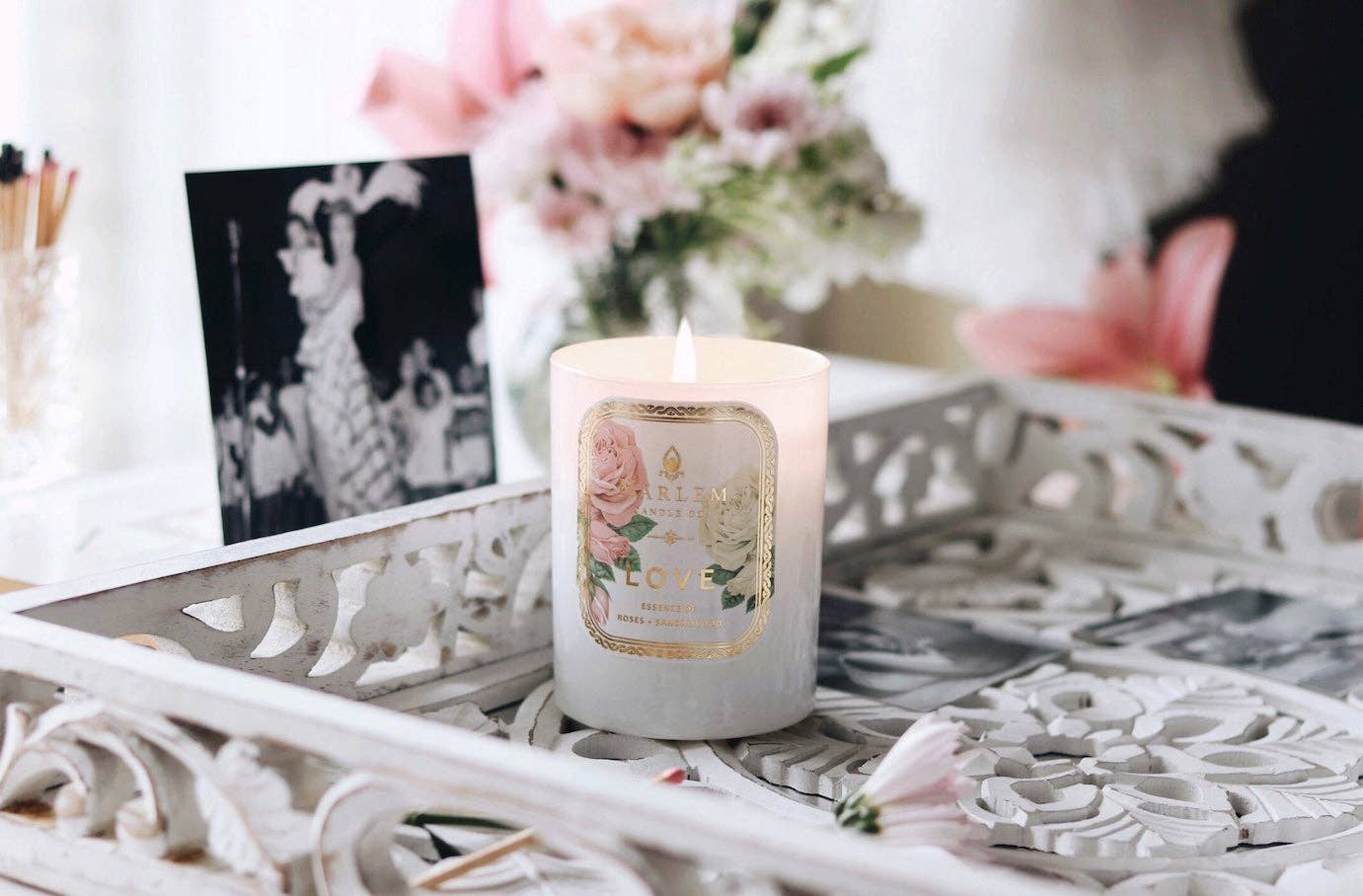 "Love" Luxury Candle