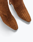 Freda Salvador Lennox Woven Tall Boot in toffee