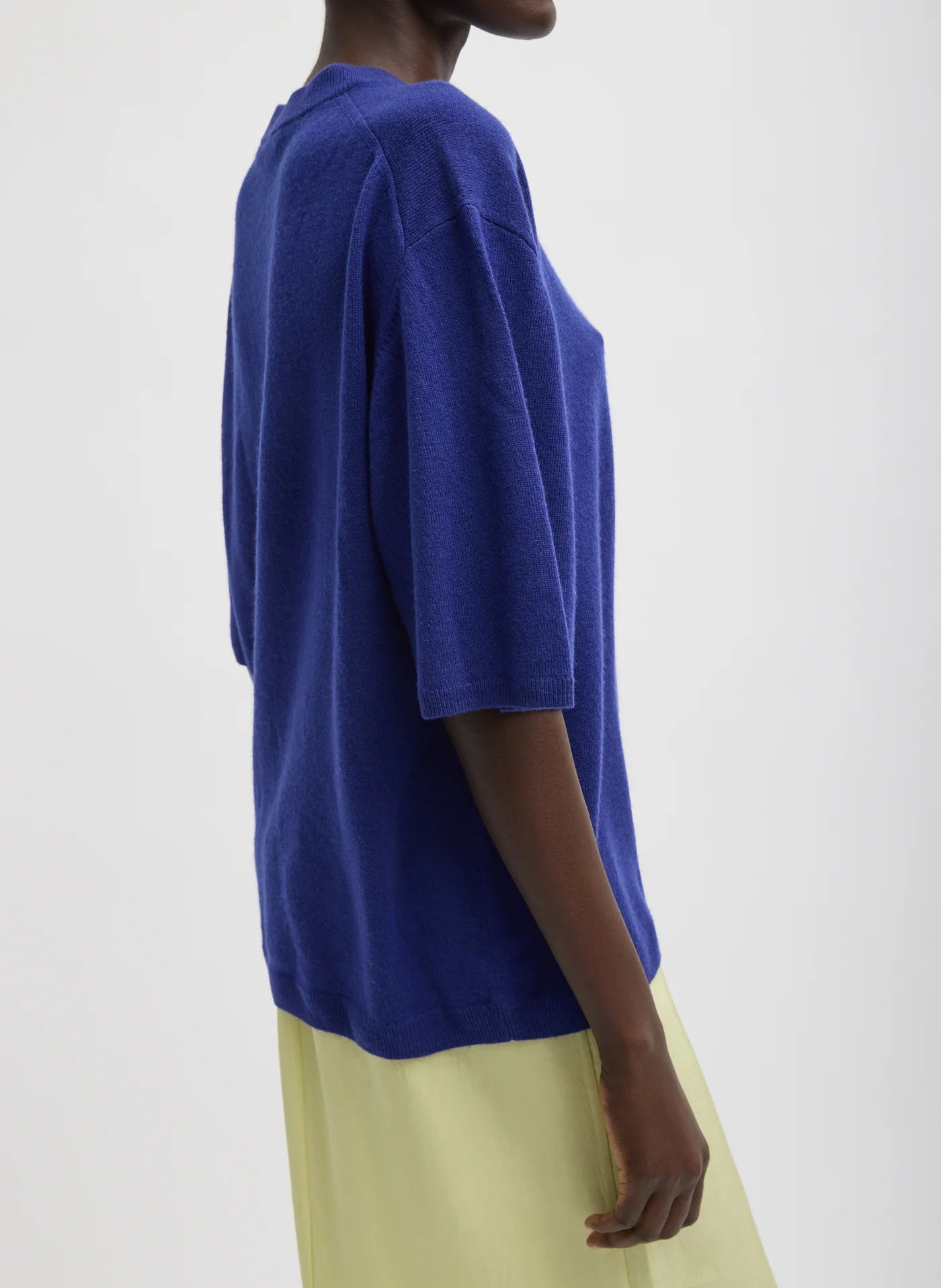 Tibi Washable Cashmere Oversized Easy T-Shirt