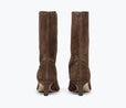 Freda Salvador Tricia Studded Boot in Teddy Suede