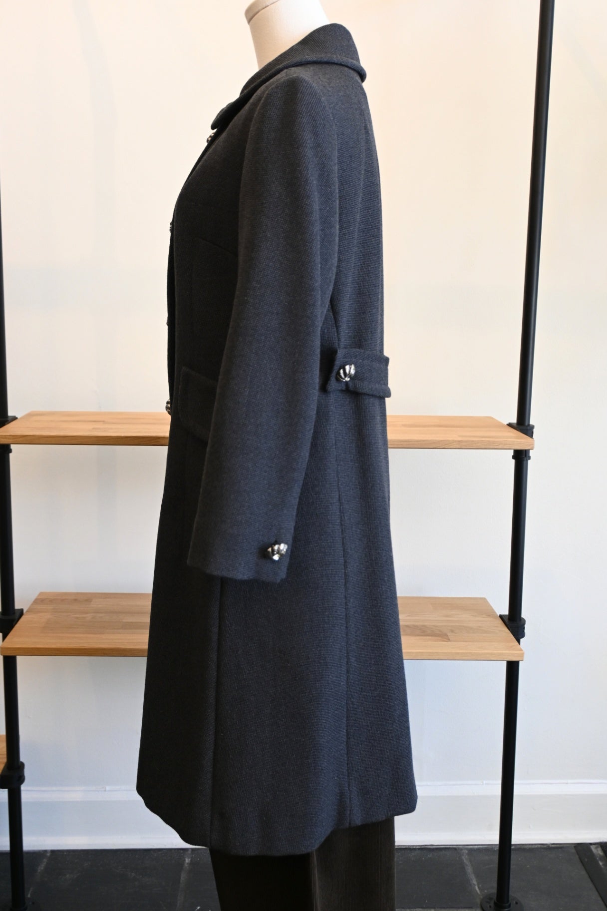 I.J Fox Wool Coat