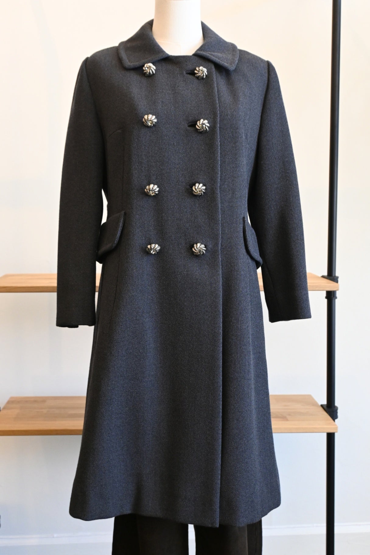 I.J Fox Wool Coat