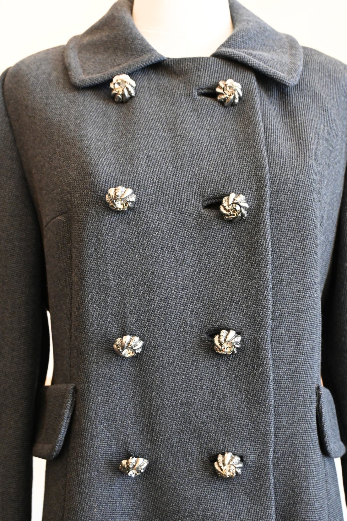 I.J Fox Wool Coat