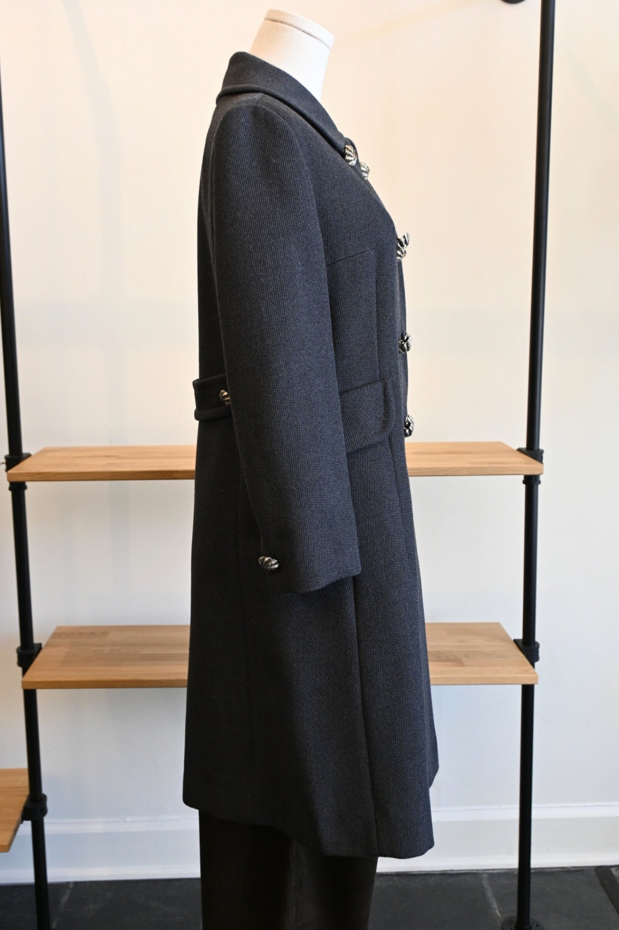 I.J Fox Wool Coat