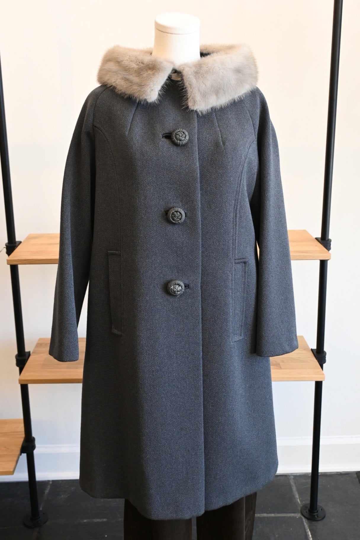 Union Label Wool Coat