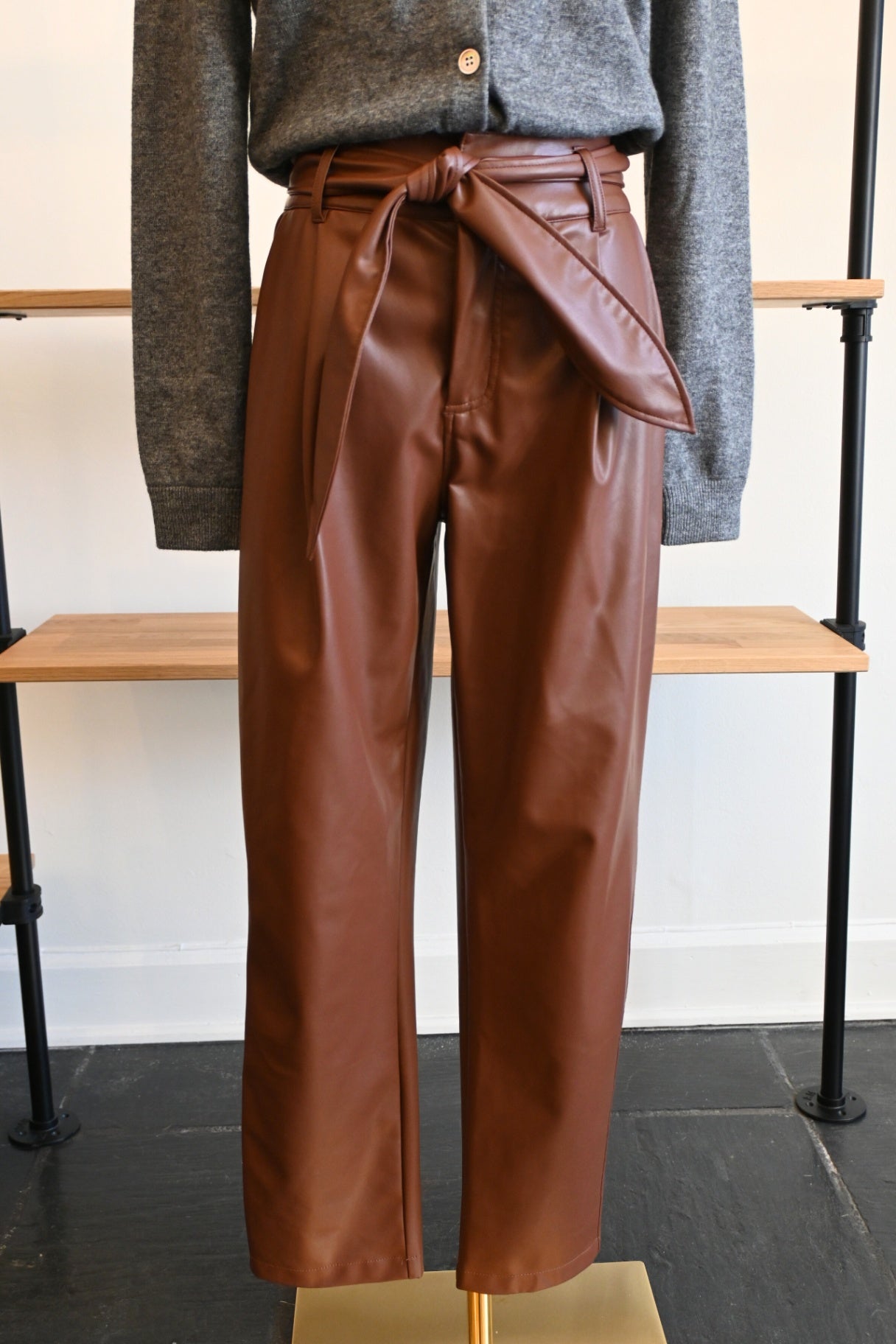 David Lerner Leather Pants