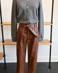 David Lerner Leather Pants