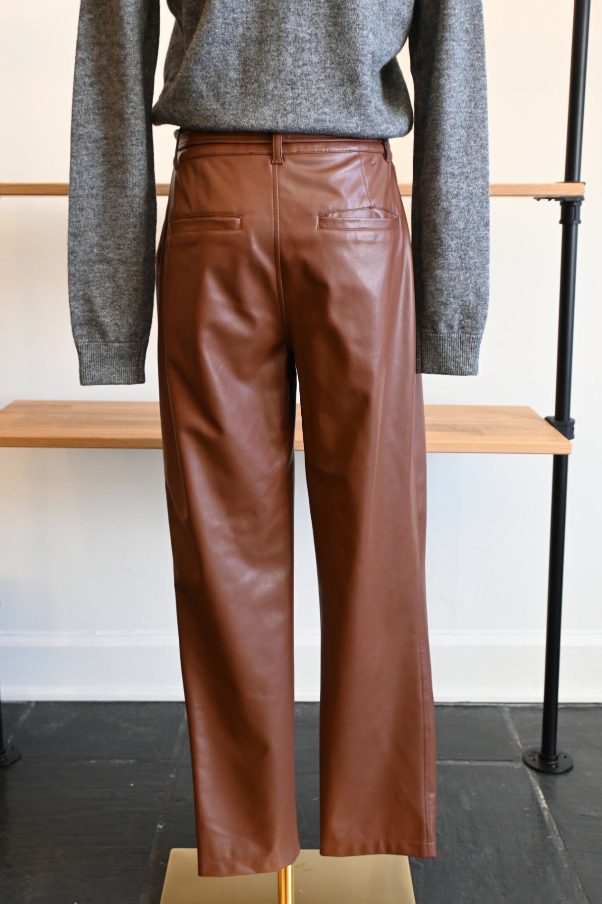 David Lerner Leather Pants