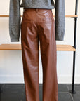 David Lerner Leather Pants