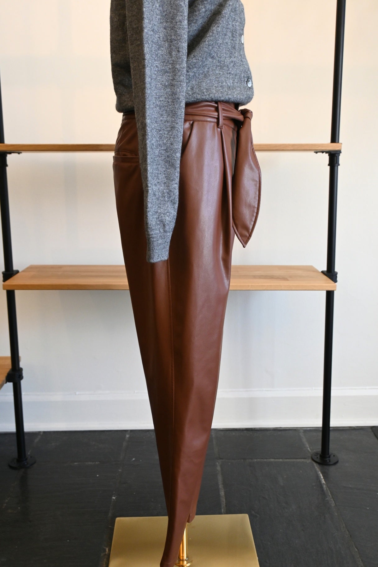 David Lerner Leather Pants