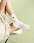 Hansel from Basel Heart Sporty Crew: White / OS