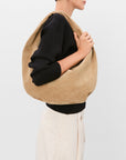 Flattered Alva Shoulder Bag in Suede Sand