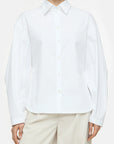 Closed White Cotton Poplin Blouse