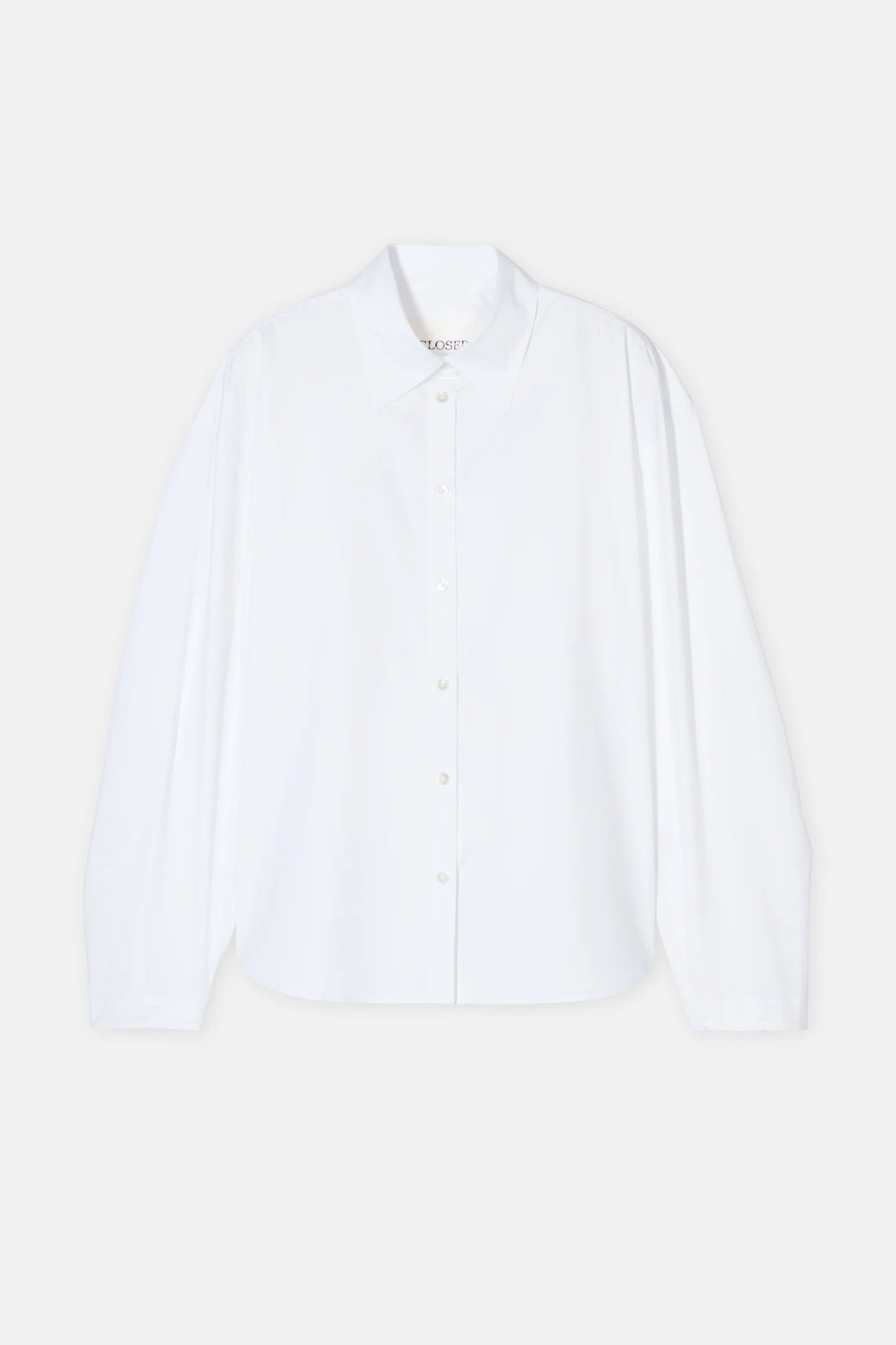 Closed White Cotton Poplin Blouse