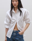 Closed White Cotton Poplin Blouse