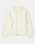 Closed Crew Zip Cardigan Ivory