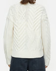 Closed Crew Zip Cardigan Ivory