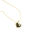 Odette New York Brass Comma Necklace