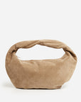 Flattered Alva Shoulder Bag in Suede Sand