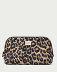 Loeffler Randall Frances Leopard Cosmetic Case