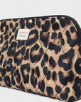 Loeffler Randall Frances Leopard Cosmetic Case