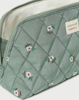 Loeffler Randall Frances Sage Floral Cosmetic Case